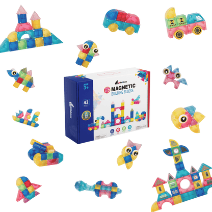 3D Magnetic Building Blocks