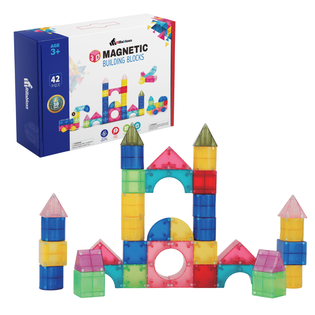 3D Magnetic Building Blocks